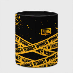 Кружка 3D PUBG: Only Winner, цвет: 3D-белый + черный — фото 2