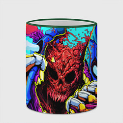 Кружка 3D CS:GO Hyper Beast, цвет: 3D-зеленый кант — фото 2