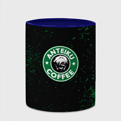 Кружка 3D Anteiku coffee sturbucks, цвет: 3D-белый + синий — фото 2