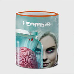 Кружка 3D I-ZOMBIE large, цвет: 3D-оранжевый кант — фото 2