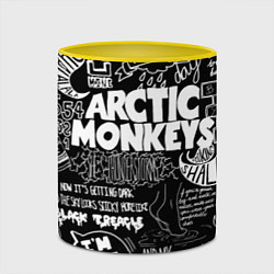 Кружка 3D Arctic Monkeys: I'm in a Vest, цвет: 3D-белый + желтый — фото 2