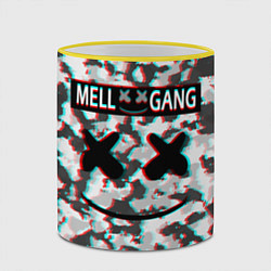 Кружка 3D Mell x Gang, цвет: 3D-желтый кант — фото 2