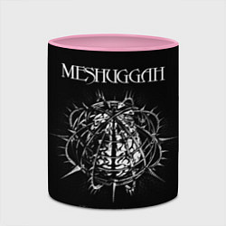 Кружка 3D Meshuggah: Chaosphere, цвет: 3D-белый + розовый — фото 2