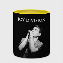 Кружка 3D Joy Division, цвет: 3D-белый + желтый — фото 2