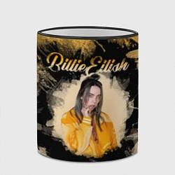 Кружка 3D Billie Eilish: Aqua, цвет: 3D-черный кант — фото 2