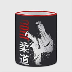 Кружка 3D Judo Warrior, цвет: 3D-красный кант — фото 2