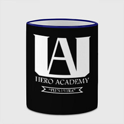 Кружка 3D UA HERO ACADEMY logo, цвет: 3D-синий кант — фото 2