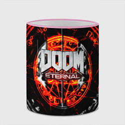 Кружка 3D DOOM ETERNAL, цвет: 3D-розовый кант — фото 2