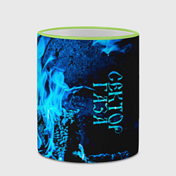 Кружка 3D Сектор Газа, цвет: 3D-светло-зеленый кант — фото 2