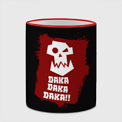 Кружка 3D Daka-дакка: орки, цвет: 3D-красный кант — фото 2