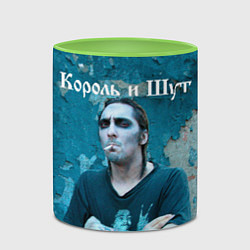 Кружка 3D Король и Шут, цвет: 3D-белый + светло-зеленый — фото 2