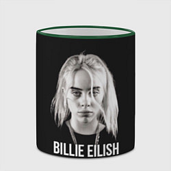 Кружка 3D BILLIE EILISH, цвет: 3D-зеленый кант — фото 2