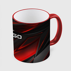 Кружка 3D CS GO logo, цвет: 3D-красный кант