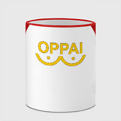 Кружка 3D ONE PUNCH MAN, цвет: 3D-красный кант — фото 2