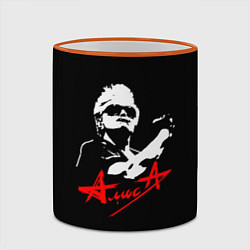 Кружка 3D АлисА, цвет: 3D-оранжевый кант — фото 2