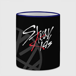 Кружка 3D Stray Kids, цвет: 3D-синий кант — фото 2