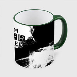 Кружка 3D Sherlock, цвет: 3D-зеленый кант