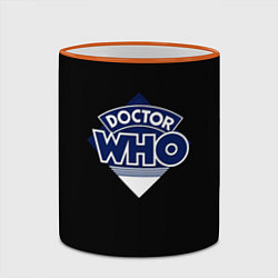 Кружка 3D Doctor Who, цвет: 3D-оранжевый кант — фото 2