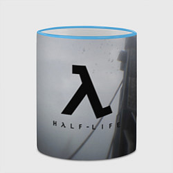 Кружка 3D Half Life, цвет: 3D-небесно-голубой кант — фото 2