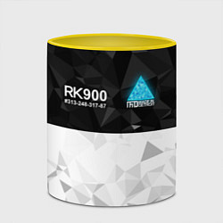Кружка 3D RK900 CONNOR, цвет: 3D-белый + желтый — фото 2