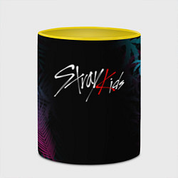 Кружка 3D STRAY KIDS, цвет: 3D-белый + желтый — фото 2