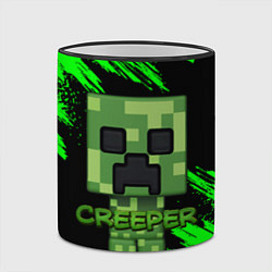 Кружка 3D MINECRAFT CREEPER, цвет: 3D-черный кант — фото 2