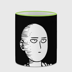 Кружка 3D ONE-PUNCH MAN, цвет: 3D-светло-зеленый кант — фото 2