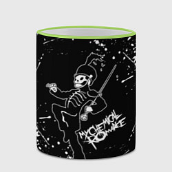 Кружка 3D My Chemical Romance, цвет: 3D-светло-зеленый кант — фото 2