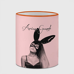 Кружка 3D Ariana Grande, цвет: 3D-оранжевый кант — фото 2