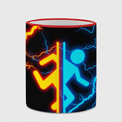 Кружка 3D PORTAL, цвет: 3D-красный кант — фото 2