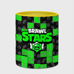 Кружка 3D BRAWL STARS, цвет: 3D-белый + желтый — фото 2