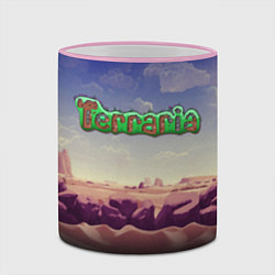 Кружка 3D Terraria, цвет: 3D-розовый кант — фото 2