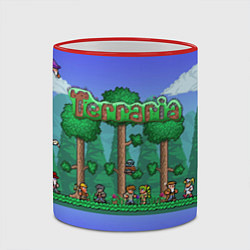 Кружка 3D Terraria, цвет: 3D-красный кант — фото 2