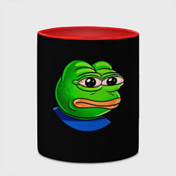 Кружка 3D Frog, цвет: 3D-белый + красный — фото 2