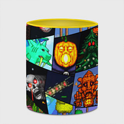 Кружка 3D Terraria allpic, цвет: 3D-белый + желтый — фото 2