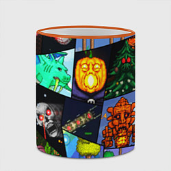 Кружка 3D Terraria allpic, цвет: 3D-оранжевый кант — фото 2
