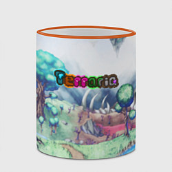 Кружка 3D TERRARIA, цвет: 3D-оранжевый кант — фото 2