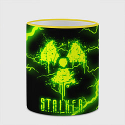 Кружка 3D STALKER 2, цвет: 3D-желтый кант — фото 2