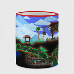 Кружка 3D TERRARIA EXCLUSIVE, цвет: 3D-красный кант — фото 2