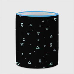 Кружка 3D Witchersigns, цвет: 3D-небесно-голубой кант — фото 2