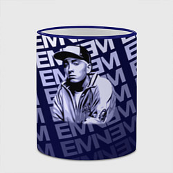 Кружка 3D Eminem, цвет: 3D-синий кант — фото 2