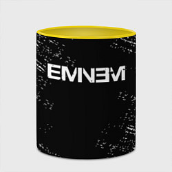 Кружка 3D EMINEM, цвет: 3D-белый + желтый — фото 2