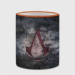 Кружка 3D Assassin’s Creed, цвет: 3D-оранжевый кант — фото 2