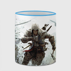 Кружка 3D ASSASSINS CREED, цвет: 3D-небесно-голубой кант — фото 2