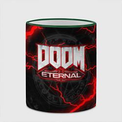 Кружка 3D DOOM ETERNAL, цвет: 3D-зеленый кант — фото 2