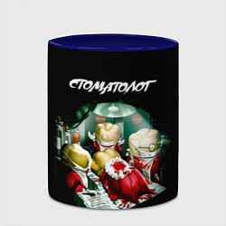 Кружка 3D Стоматолог, цвет: 3D-белый + синий — фото 2