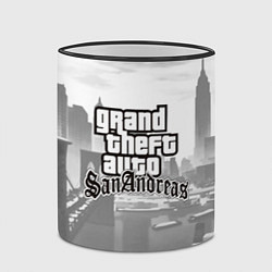 Кружка 3D GTA SanAndreas, цвет: 3D-черный кант — фото 2