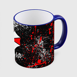 Кружка 3D UMBRELLA CORP, цвет: 3D-синий кант