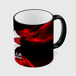 Кружка 3D UMBRELLA CORP, цвет: 3D-черный кант