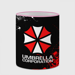 Кружка 3D UMBRELLA CORPORATION, цвет: 3D-розовый кант — фото 2